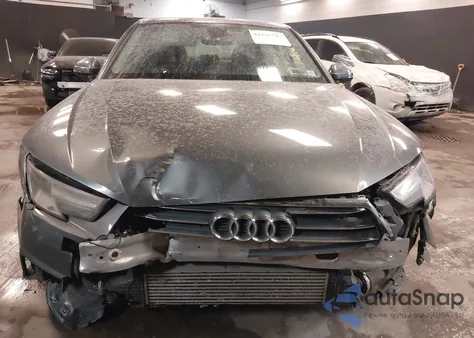 2017 Audi A4 2.0T Ultra Premium from USA, damaged, VIN WAUGMAF46HN048925